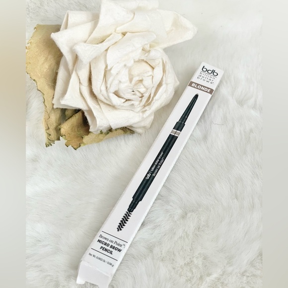 New with tag BDB “BROWS ON POINT”MICRO BROW PENCIL BLONDE WATERPROOF•SMUDGEPROOF - Picture 1 of 5